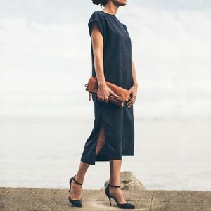 NWT Taylor Stitch Loma Dress in Navy